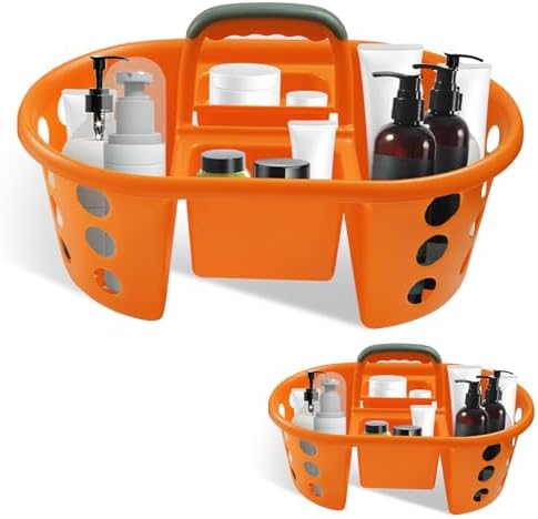 Large Shower Caddy 2PC Set - Durable Portable Organizer for Bathroom Dorm