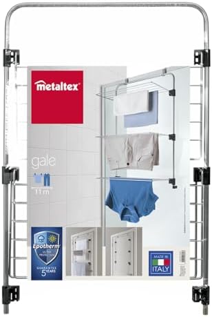 Metaltex 406062039 Gale Shower Cabinet Drying Rack