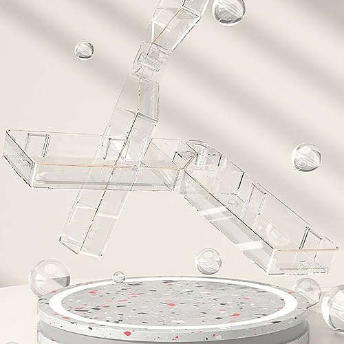 Foldable Corner Shower Caddy Adhesive Storage Shelf for Bathroom and Kitchen