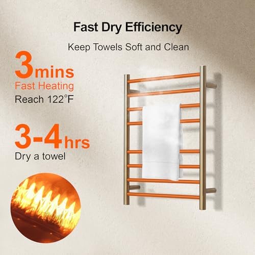 SHARNDY Electric Towel Warmer Wall Mounted