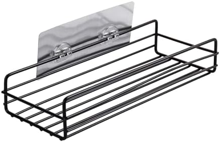 Iron Bathroom Shelf Wall Mounted Shower Caddy Organizer