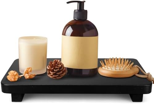 Farmhouse Wooden Soap Dispenser Holder with Risers
