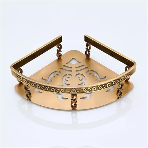 2 Tier Corner Shower Caddy with Hooks and Large Storage Capacity