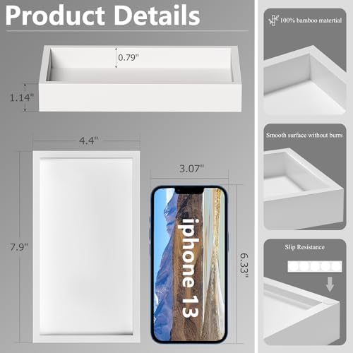 ZHWS 79 Inch Vanity Tray for Bathroom Counter