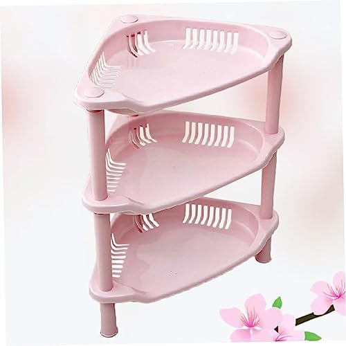 Garneck 3-Layer Triangle Storage Shelf for Kitchen and Bathroom