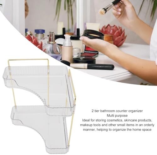 Enforose 2 Tier Corner Organizer for Bathroom