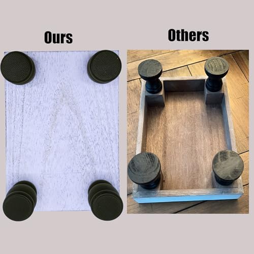 Wood Risers for Decor Display Farmhouse Style Soap Dish Tray