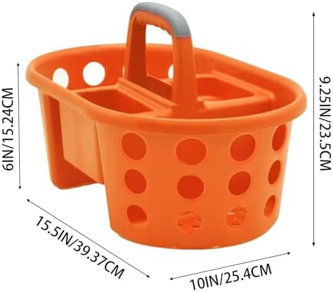 Large Shower Caddy 2PC Set - Durable Portable Organizer for Bathroom Dorm