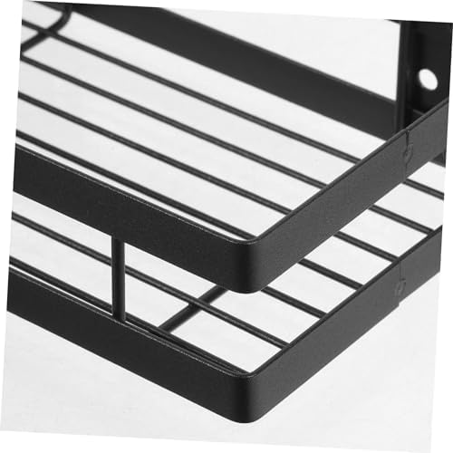 Heavy Duty Hollow Shower Rack for Shampoo Towel Storage