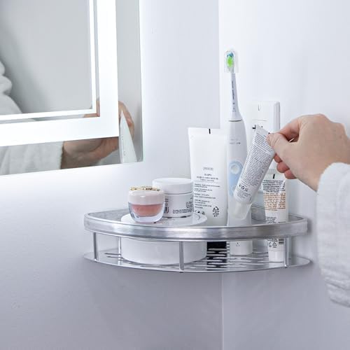 Corner Shower Shelves Two-Pack Modern Design