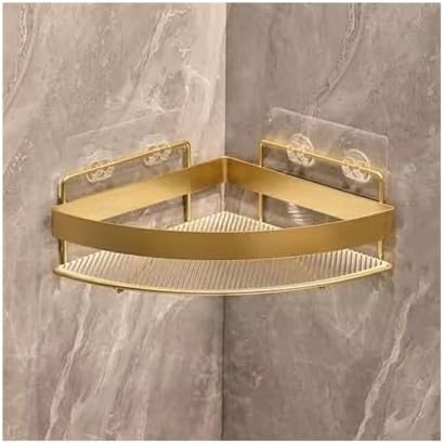 Bathroom Shelves Adhesive Shower Caddy Corner Mounted No Drill Organizer