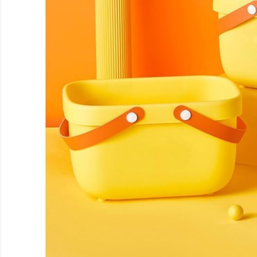 RBONAT Shower Caddy Storage Basket Portable Toiletry Organizer for Kids College Dorm Pantry