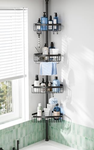 ESSEME Corner Shower Caddy Tension Pole