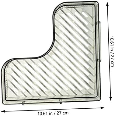 Toilet Storage Organizer Corner Shelf Wall Mount