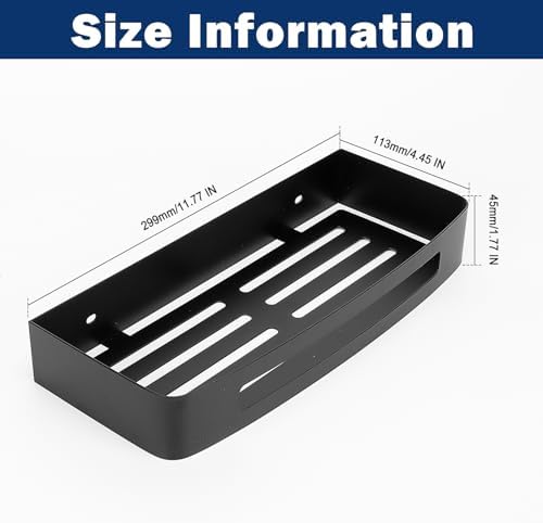 NearMoon Bathroom Shower Caddy 2 Pack No Drill Stainless Steel Organizer