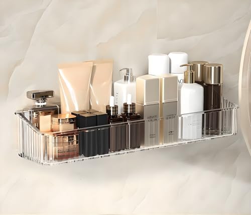 GDQ Crystal Clear Wall Mount Organizer