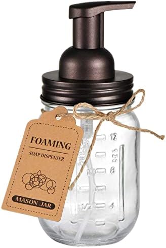 Amolliar Foaming Soap Dispenser Rustic Farmhouse Style