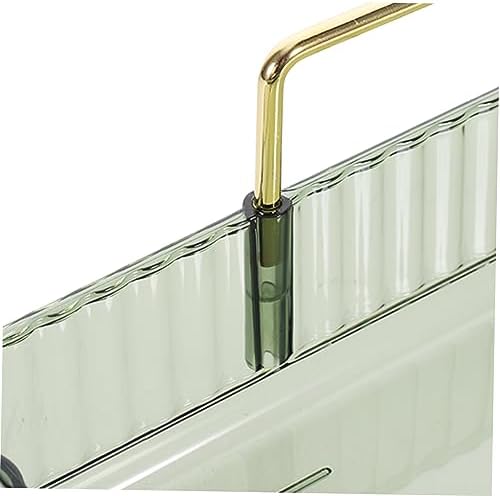 PRETYZOOM Vanity Tray Corner Shelves Bathroom Organizer
