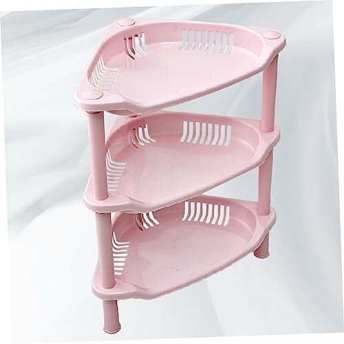 Garneck 3-Layer Triangle Storage Shelf for Kitchen and Bathroom