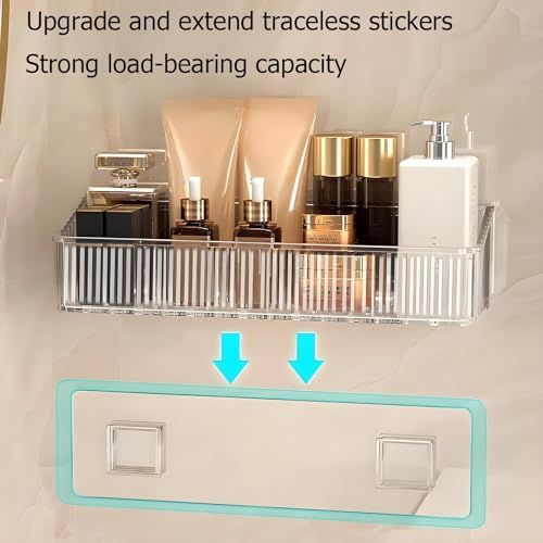 GDQ Crystal Clear Wall Mount Organizer