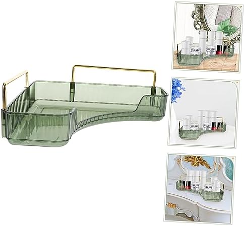 Ciieeo Makeup Storage Organizer Bathroom Vanity Corner Shelf