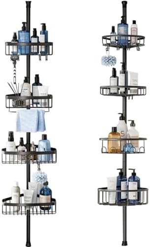 ESSEME Corner Shower Caddy Tension Pole