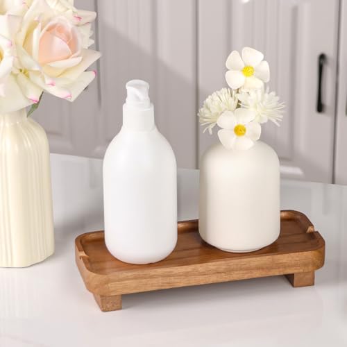 Wooden Soap Dish with Drainage Slots Light Brown 87 x 36 Inches