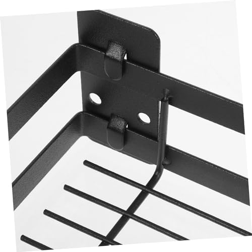 Wall Mounted Shower Organizer with Adhesive Base and Draining Shelf