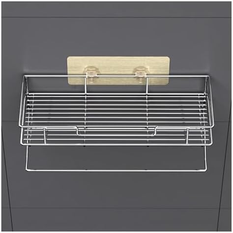 Stainless Steel Shower Caddy 157 Wall Mounted Detachable Bath Shelf with Towel Rack