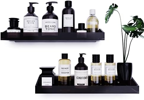 Bakzon Dark Brown Acrylic Wall Mount Organizer