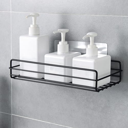 Iron Bathroom Shelf Wall Mounted Shower Caddy Organizer