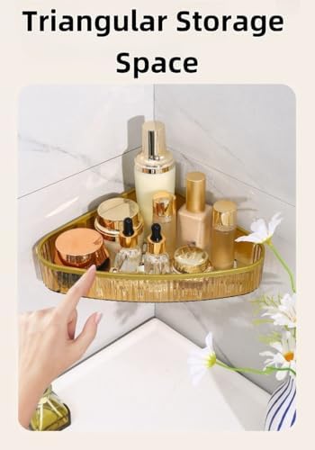 Bathroom Shower Caddy Corner Shelf Organizer