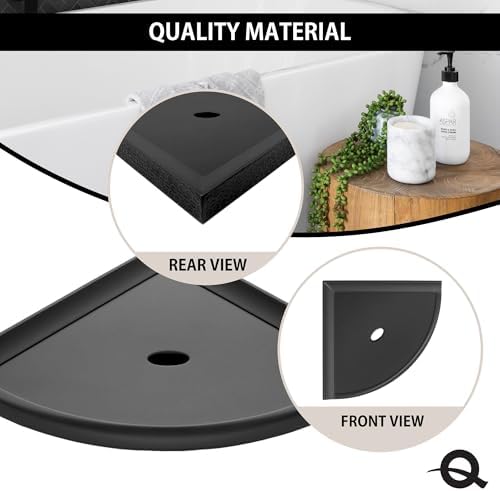 Questech 8 Inch Corner Shower Shelf Organizer