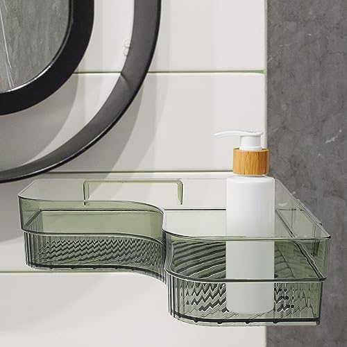 Decorative Storage Stand Corner Shower Holder Wall Mounted Rack