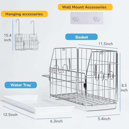 Umimile 304 Stainless Steel Bath Toy Organizer