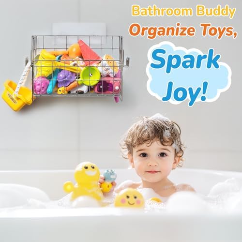 Umimile 304 Stainless Steel Bath Toy Organizer