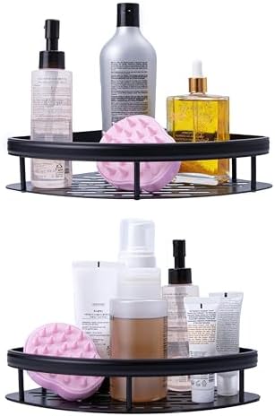 Corner Shower Shelves Two-Pack Modern Design