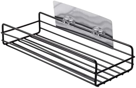 Iron Bathroom Shelf Wall Mounted Shower Caddy Organizer