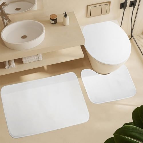 Personalized Custom Bathroom Set with Image and Text Design