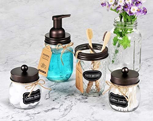 Amolliar Foaming Soap Dispenser Rustic Farmhouse Style