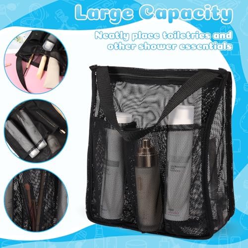 Mesh Shower Caddy Large Capacity Quick Drying Travel Toiletry Bag for Swimmers Gym Camp Travelers