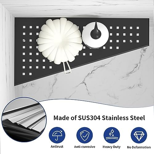 Bernkot Corner Shower Shelf 2 Pack Matte Black