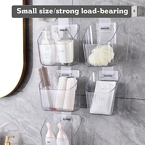 3 Pcs Hanging Shower Basket Caddy Portable Wall Storage Organizer Hanging Cup Holder for Kids Beige 20cm