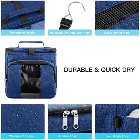 Bukere Portable Shower Caddy Tote Bag