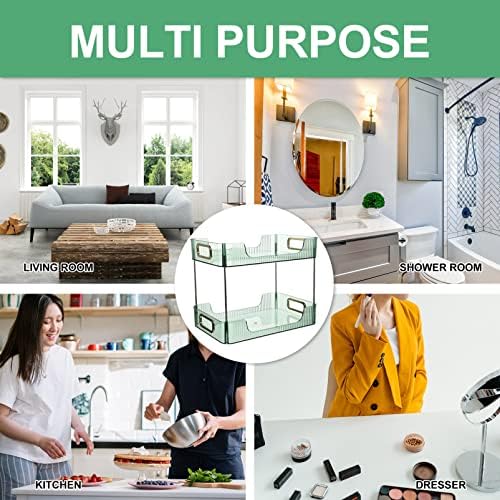Zerodeko 2-Tier Vanity Organizer Bathroom Storage Rack