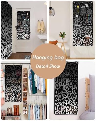 Singingin Shower Curtain with 10 Pockets Organizer Set