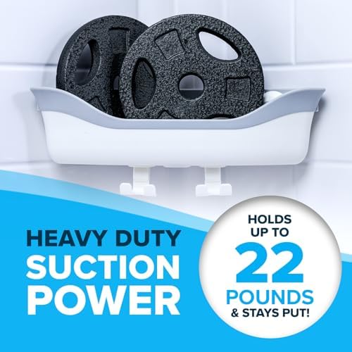 SlipX Solutions Corner Shower Basket Caddy Organizer