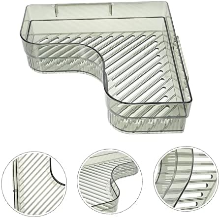 Toilet Storage Organizer Corner Shelf Wall Mount