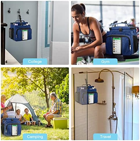 Bukere Portable Shower Caddy Tote Bag