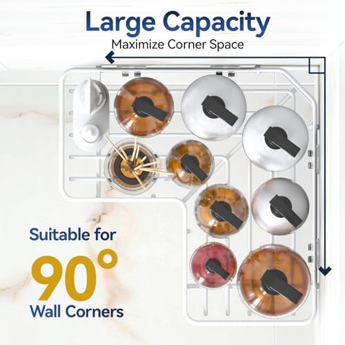 Yasonic Corner Shower Caddy Organizer 3-Pack
